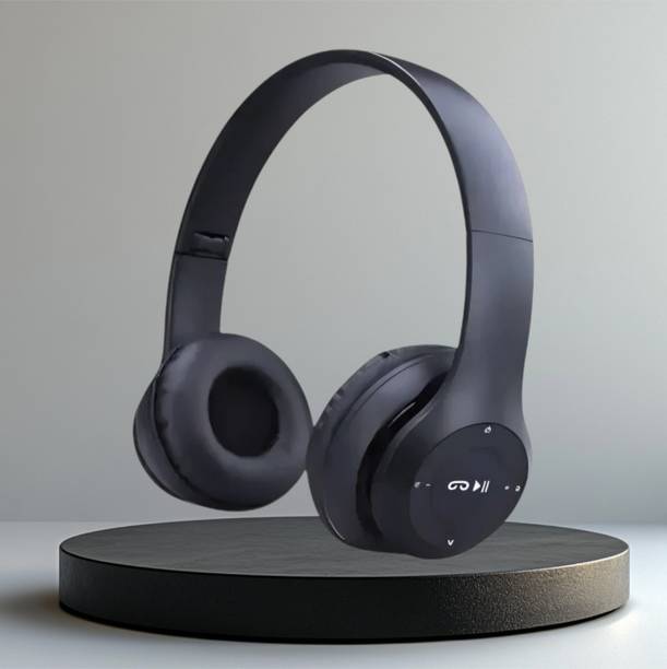 house of common Popular Bluetooth Headset with Mic for Movies, Music & Gaming._F2 Bluetooth & Wired