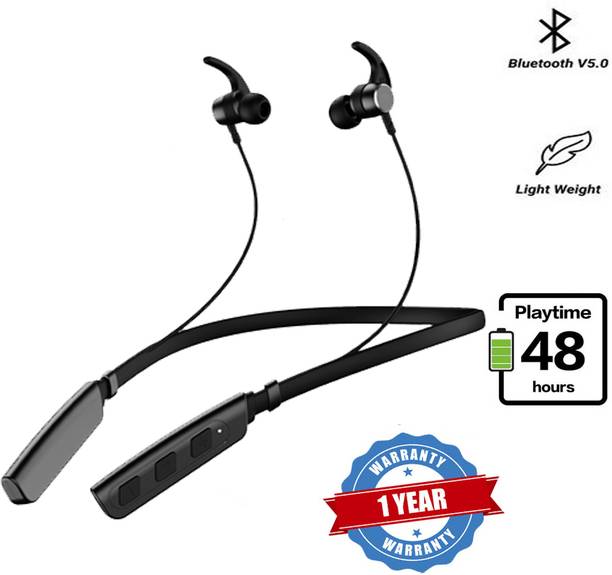 Worricow Branded 3D Ultra sound quality Wireless Bluetooth Neckband Earphone,Dual Pairing Bluetooth