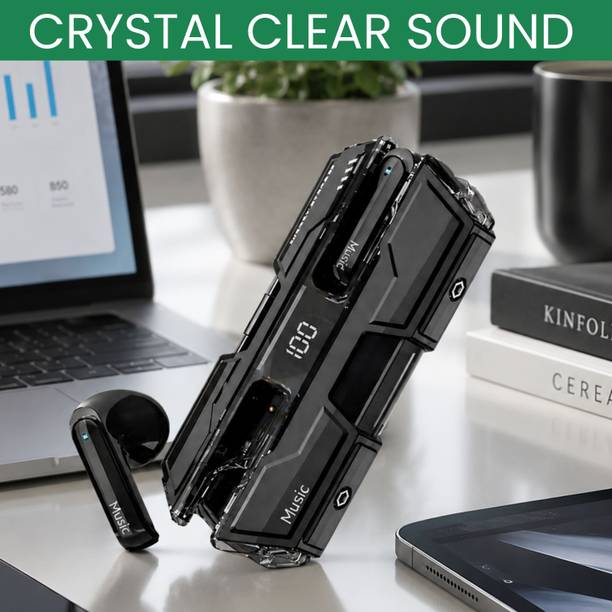 GUGGU Bluetooth Earbuds with Long Battery Life and Deep Bass EX97 Bluetooth