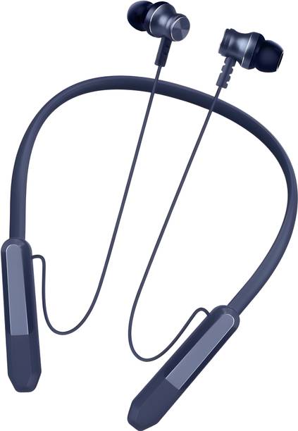 BVEXO KKR 29 Rock - 48 Hour Playtime Bluetooth Headphone Neckband Earphone (Blue6) Bluetooth Gaming