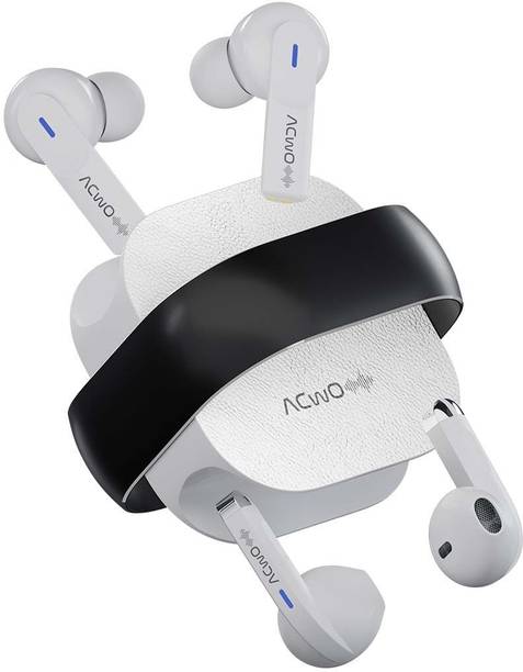 ACwO DwOTS Fire 4-in-1 TWS, 52H Plytime, Wireless Charging, BasS Boom-X 13mm Drivers Bluetooth