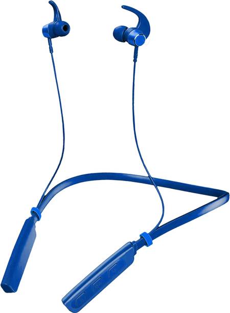 Rueqn Bluetooth Neckband in-Ear Headphones Headset with Mic, Deep Bass, Sports Bluetooth