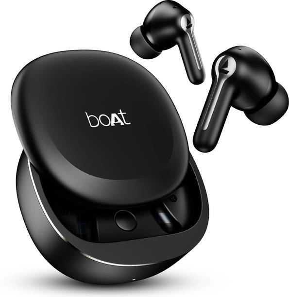 boAt Airdopes Prime 511, Volume Swipe Controls, 50H Battery, 4Mics ENx, App Support Bluetooth