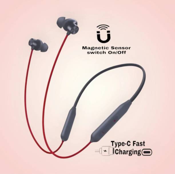 Ozo Plus Wireless Bullets Z2 ENC PREMIUM QUALITY HIGH BASS Neckband Headphone Bluetooth