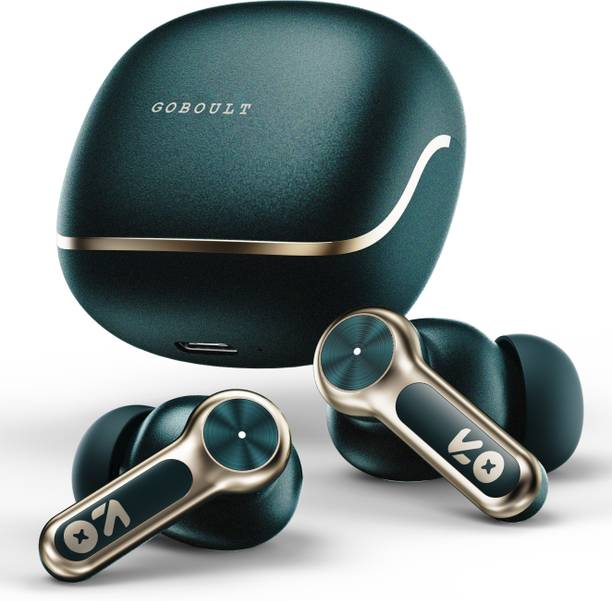 GOBOULT Raven 70Hrs Battery, App Support, Dual Pairing, Quad Mic ENC, Boosted Bass, 5.4v Bluetooth