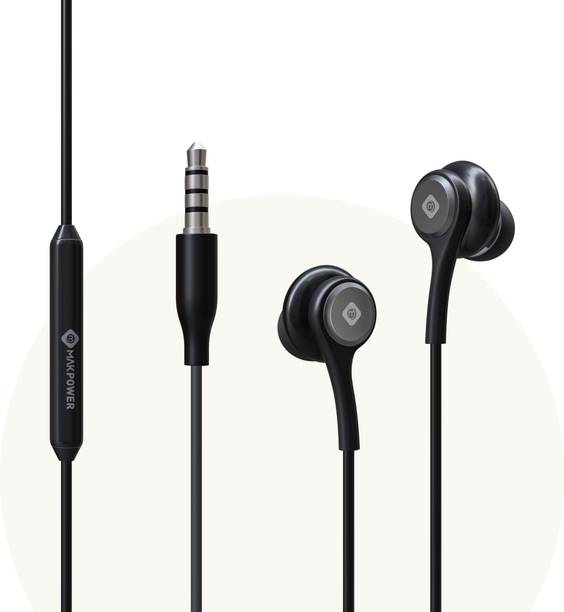 Mak Power Hf-215 In-Ear Enc Wired Headphones