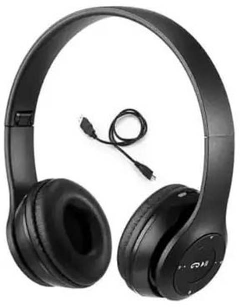 BUFONA Foldable Wired & Wireless Gaming Headphone Sports B47 Multifunction Earphones Bluetooth