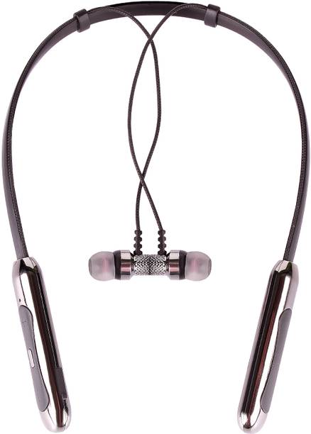 MOOZMOB Sports Bluetooth Earphones with CVC Cancellation, 10 Hours Playtime Neckband Bluetooth