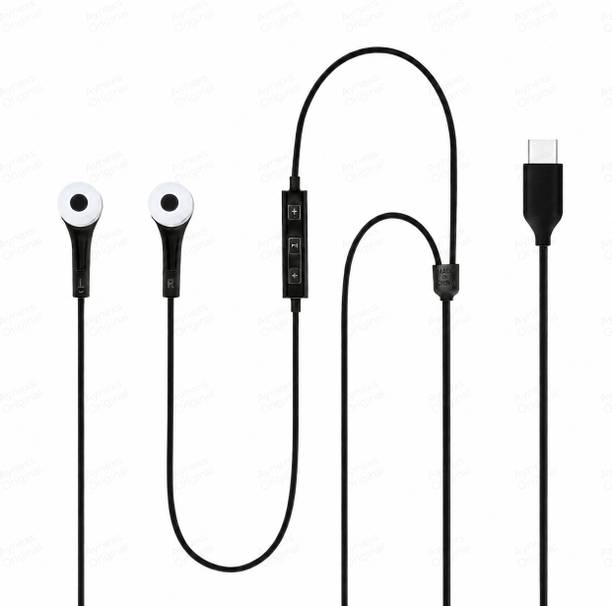 AYNEXS ORIGINAL for Sam-sug Type-C Wired In-Ear Earphones with Mic, AKG Sound Wired