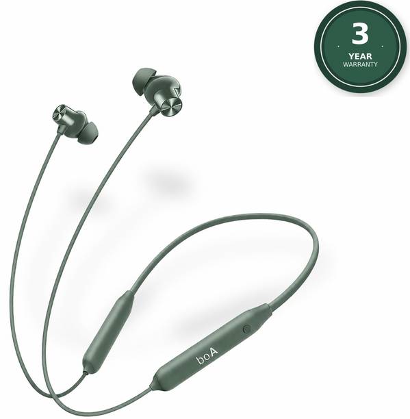 Palnek boA Trending Neckband In Ear Earphones, 40 Hours Backup, Heavy Bass ENC, Hot135 Bluetooth