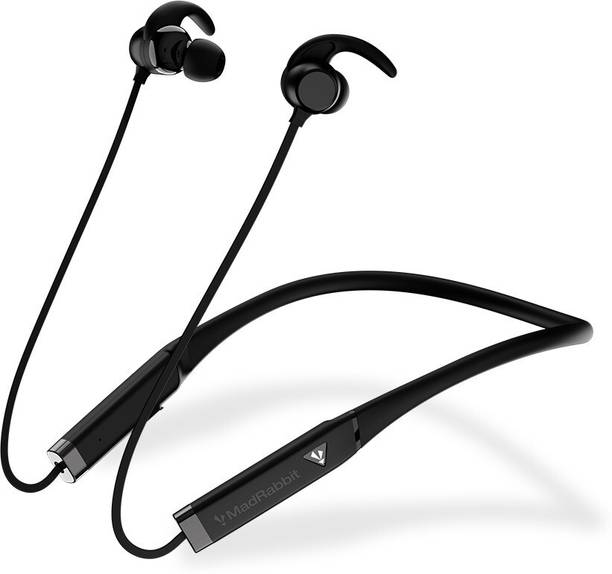 MadRabbit Bass-on Wireless Pro Bluetooth Headset  (Black, In the Ear)