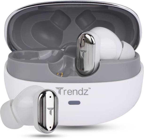 Trendz AeroX BeatPro Earbuds BT 5.4 ANC ENC Quad Mic 13mm Driver 50Hrs IPX5 ENx Bluetooth