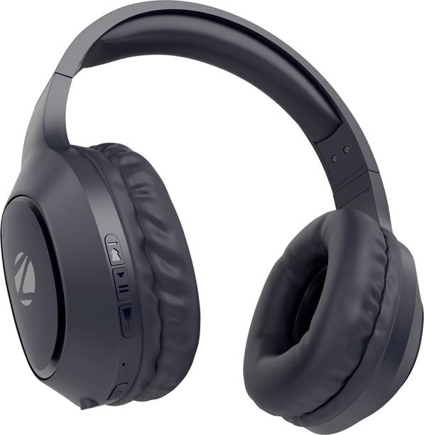 ZEBRONICS Thunder NEO (WHP 12), BT v5.4 l AUX, Upto 60h* backup, Gaming Mode (Low Latency) Bluetooth