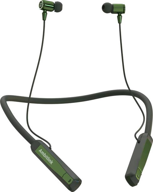 Ambitlink ALNB100C|100 Hours*ENC, Magnetic On\Off, EQ Modes, Vibration Alert Bluetooth