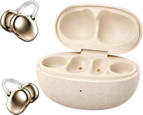 ROKAVO ear-clip Korean stylish Girls earbuds Earring Bluetooth wireless Bluetooth