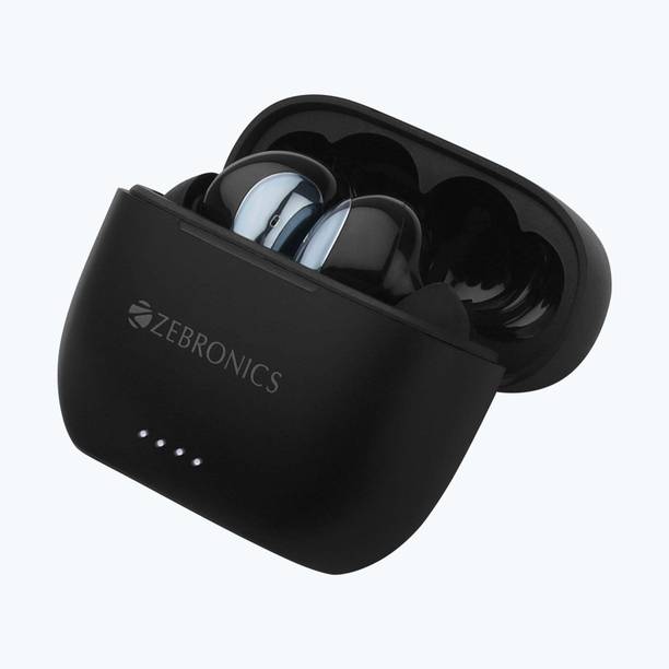 ZEBRONICS B15-POD Bluetooth Headset Black, True Wireless