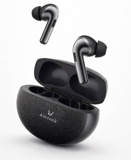 Amoonk BUDS PRO 3 Bluetooth TWS Earphones | Wireless Earbuds | Built-in Mic | Deep Bass Bluetooth