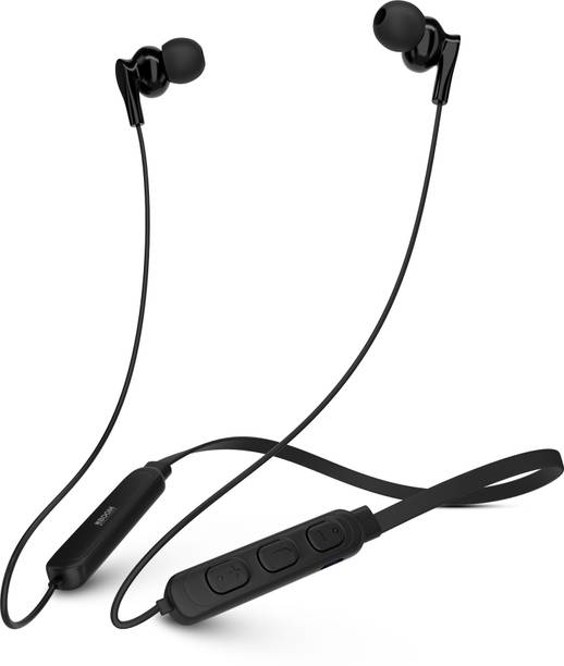 Boom NB118 Neckband Wireless 2 Neo with Fast Charge & Bass Boost+earbuds Bluetooth Bluetooth