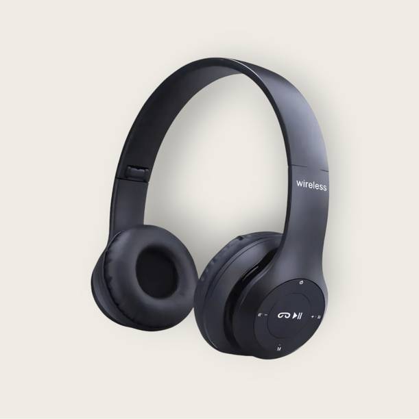 AIZINA Wireless Gaming Headphones with HD Sound, Ergonomic Fit, and Retractable Mic_CP Bluetooth & Wired