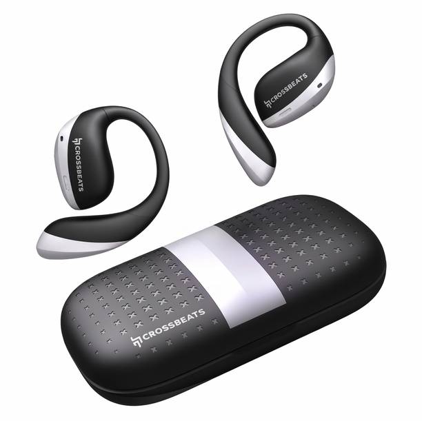 CrossBeats Arc Buds OWS Open-ear Wireless Earbuds|360 Spatial Audio|100hr Playtime Bluetooth