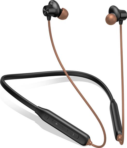 DUJE Bulles C2 - MAGNETIC POWER OFF/ON 48Hr Playtime Headphone Neckband (BR3) Bluetooth