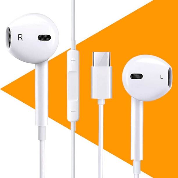 BITWEAVE Type C Handsfree with Mic-Galaxy A05s/Z Flip5/Z Fold5/A34 5G/A14/A04[27] Wired