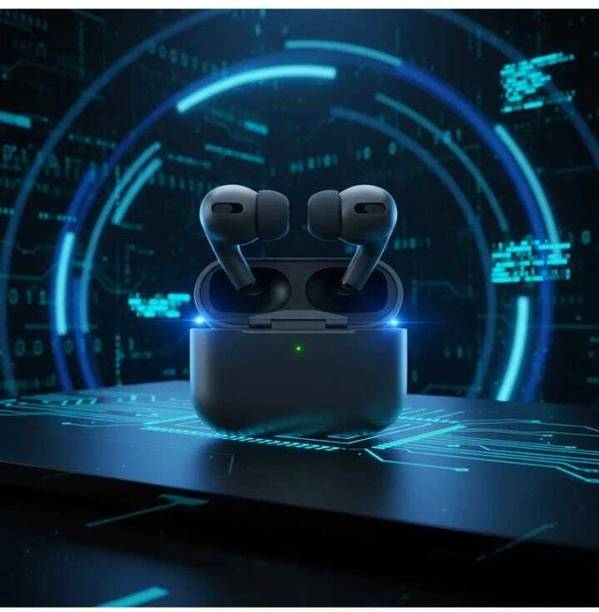 TECHIO AirPods TWS (Black Pro Heavy)_15 Bluetooth