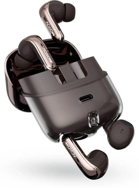 ACwO DwOTS Fire ANC 32 dB, AI-ENC, 13mm Bass Boom X Drivers, 3 EQ Modes Bluetooth