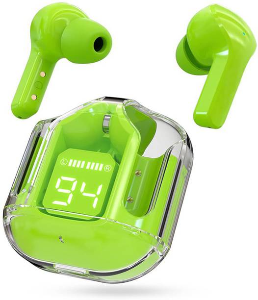 snowbudy Bluetooth True Wireless (TWS) 48 Hours Playback Magnetic earpeice IPX4 Bluetooth Gaming