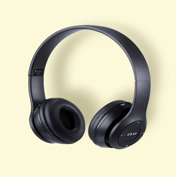GDS Popular Wireless Headphones with Mic for Music, Movies & Gaming._VU Bluetooth & Wired