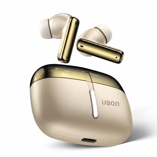 EARBASS UB0N PRO J31: Hybrid ANC, Dynamic Dual Drivers & 40H Playtime, IPX7 Sweetproof Bluetooth