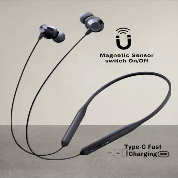 house of common Noise-Isolating Neckband - 40+ Hour Battery Life & Superior Audio_PF Bluetooth & Wired