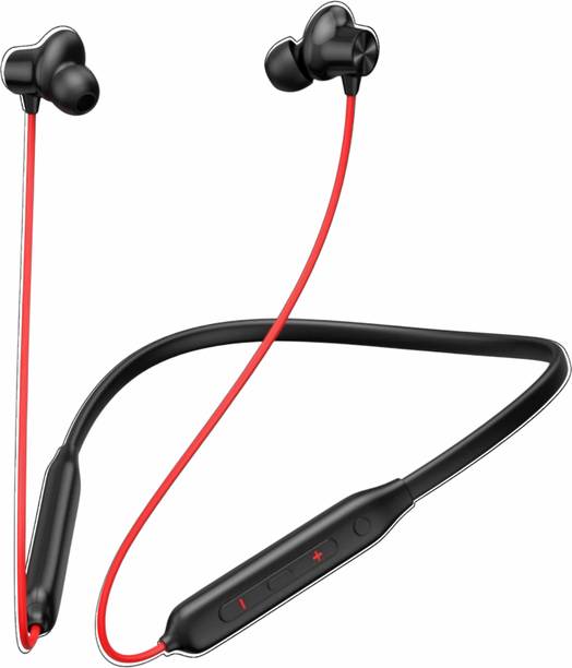 ROKAVO Bullets T2 - MAGNETIC POWER OFF/ON 48Hr Playtime Headphone Neckband (RD7) Bluetooth