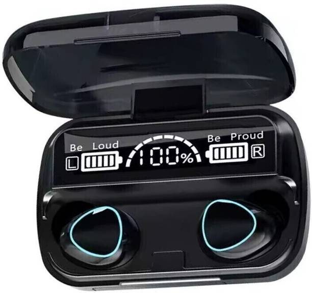 Omphalos M10 Wireless with Fast Charge 48 Hrs Battery Life Earphones with mic Bluetooth