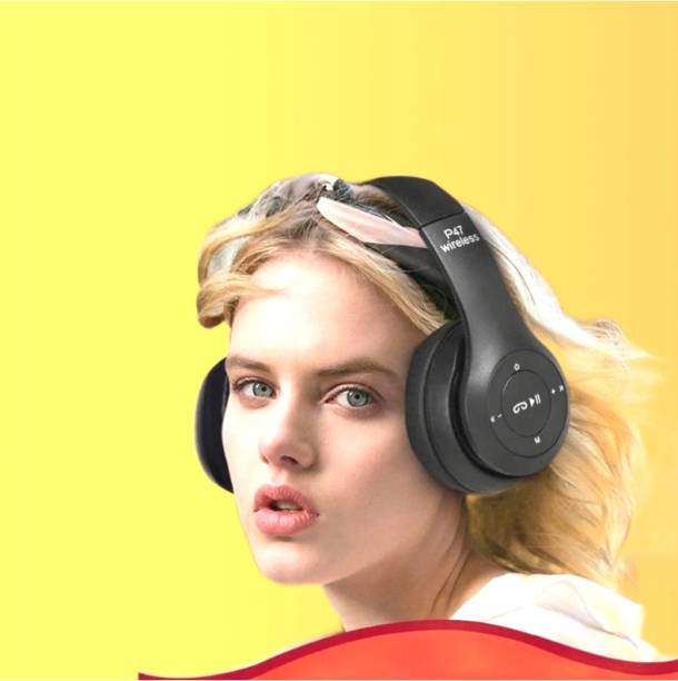 ROAR KR-995 P47 Headset Super Extra Bass Bluetooth Headset (Furious On the Ear) Bluetooth Headset