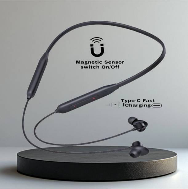 skm 48 Hours Playtime Bluetooth Wireless Neckband Headphones Earphone_H7_BM Bluetooth & Wired