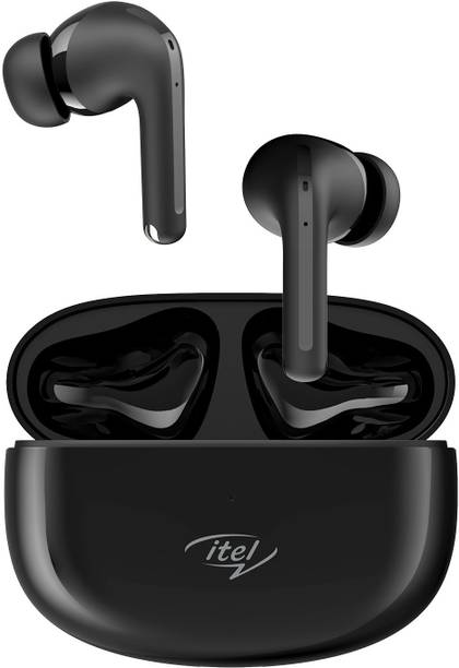 itel T31 With 30H Playtime, 25db ANC, Quad-Mic ENC, Game Mode & 10mm Drivers Bluetooth