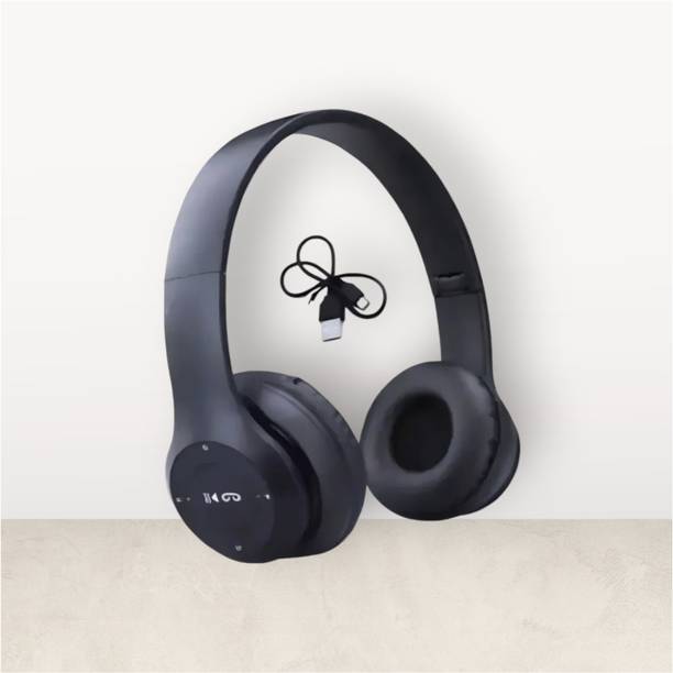 AIZINA Surround Sound Bluetooth Gaming Headphones with Foldable Design_XM Bluetooth & Wired