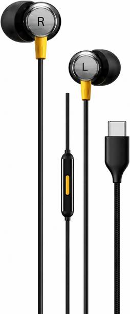 Harvix Original Earphone Realme_Buds 3 Type-c Earphone Wired Wired