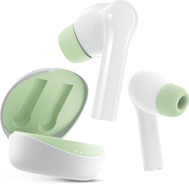 Mivi Duopods D4, 50Hrs Playtime, HD Call, Fast Charging, IPX4, Voice Assistant, 5.3v Bluetooth