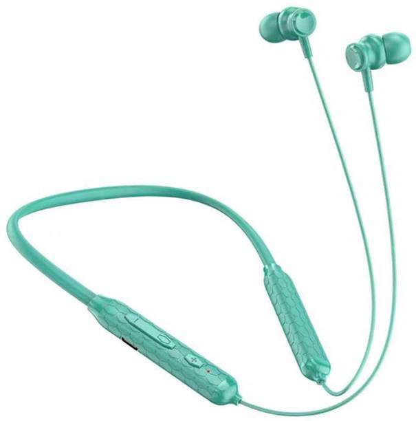 IZWI Noise Flair Neckband Wireless With Mic Headphones/Neckband Adjustable Bluetooth Headset
