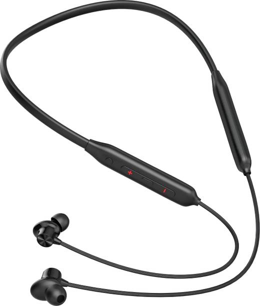 Nslix MAGNETIC POWER OFF/ON 48Hr Playtime Neckband N3 Bluetooth(Black,In the Ear) Bluetooth