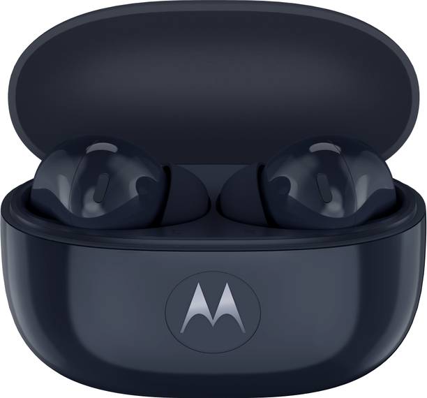 MOTOROLA Buds2 with 6mic 55dB ANC,11+6 mm Dual Drivers,53 Hours Battery,Hi-Res Audio,IP54 Bluetooth