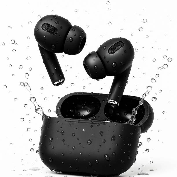 spellcell Latest Black Earbuds With Premium Quality Sound Calling Music Bluetooth