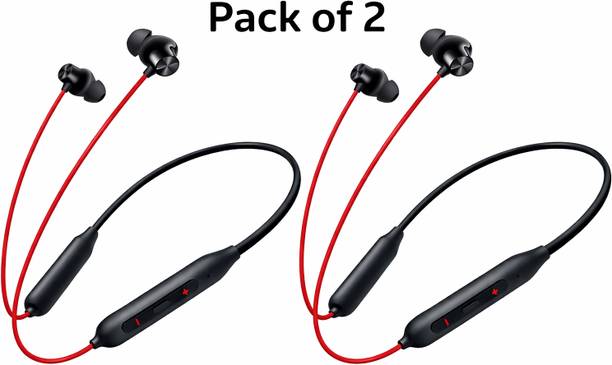 Doz Wireless Z2 Bass Edition Neckband headphone with 52hr playtime Bluetooth Combo Bluetooth