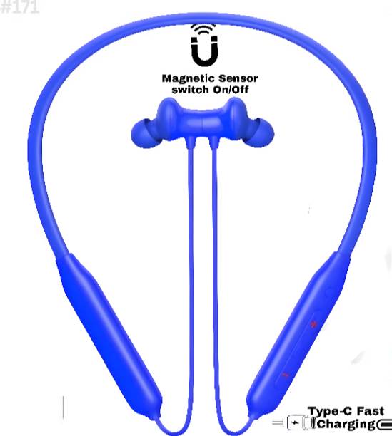 GDS Bluetooth Earphone Upto 65 Hrs* Playtime, Fast Charging, Dual Paring Neckband_7E Bluetooth & Wired