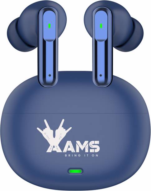 AAMS X-38 TWS Earbuds 42hrs Playtime | Environmental Noise Cancellation| HD Sound Bluetooth