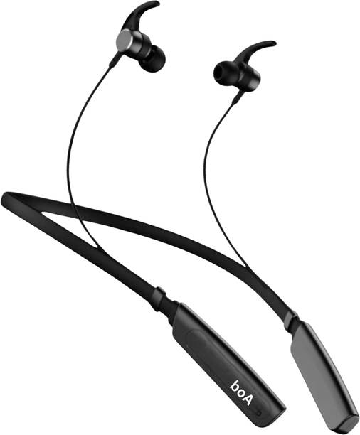 Palnek boA Wireless Neckband with ENx Calling, Deep Bass and Type C Fast Charge Bluetooth