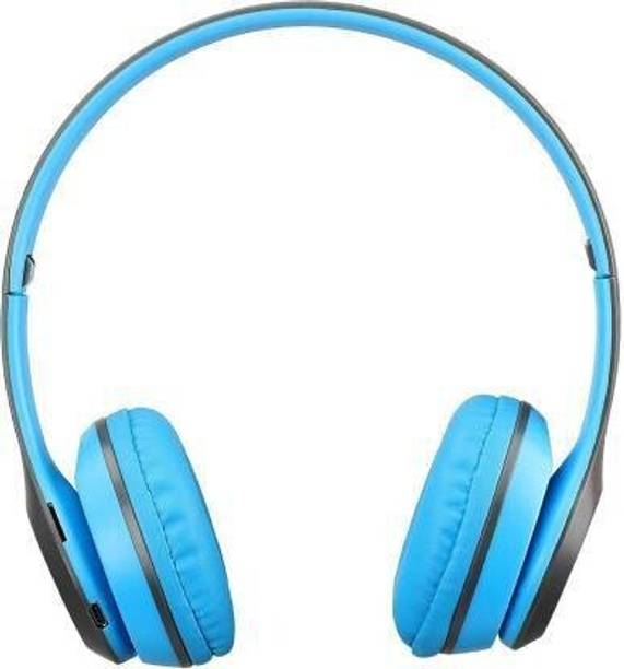 keeva Wireless Headphone with Mic and FM SD CARD SLOT (Multicolor) Bluetooth