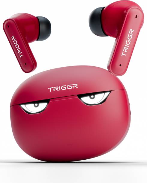 TRIGGR Kraken X5 with 50H Battery, BT v6.0, 40 ms Low Latency, 4-Mic ENC, Rapid Pairing Bluetooth